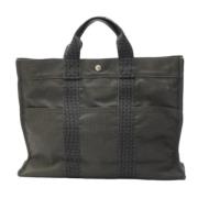 Hermès Vintage Pre-owned Tyg totevskor Black, Dam