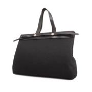 Hermès Vintage Pre-owned Tyg totevskor Black, Dam