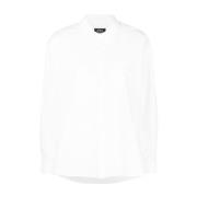 A.p.c. Vit Polo V-ringad Skjorta White, Dam