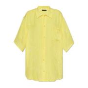 Balenciaga Skjorta med en ficka Yellow, Dam