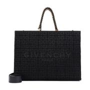 Givenchy Svart Shoppingväska Black, Dam