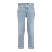 Brunello Cucinelli Ljus Denim Jeans Blue, Herr