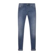 Dondup Blå Skinny Fit Jeans Blue, Herr