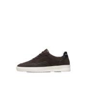 Filling Pieces Mondo Suede Lux Dark Brown Brown, Herr