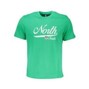North Sails Tryckt Logotyp Kortärmad Tee Green, Herr