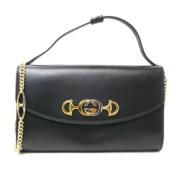 Gucci Vintage Pre-owned Tyg gucci-vskor Black, Dam