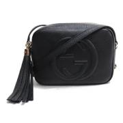 Gucci Vintage Pre-owned Tyg gucci-vskor Black, Dam