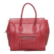 Celine Vintage Pre-owned Laeder celine-vskor Red, Dam