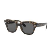 Ray-Ban State Street 2186 Solglasögon i Havana Brown, Unisex