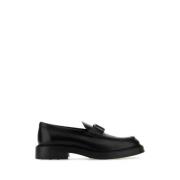 Tod's Klassiska Svarta Läderloafers Black, Herr