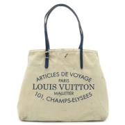 Louis Vuitton Vintage Pre-owned Canvas louis-vuitton-vskor Beige, Dam