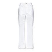 Dolce & Gabbana Jeans med en vintageeffekt White, Dam