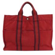 Hermès Vintage Pre-owned Tyg handvskor Red, Dam