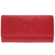 Gucci Vintage Pre-owned Laeder plnbcker Red, Dam