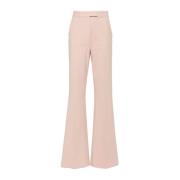 Max Mara Puderrosa Byxor med Pressveck Pink, Dam