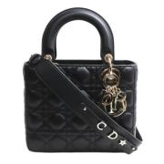 Dior Vintage Pre-owned Tyg dior-vskor Black, Dam