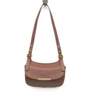 Bottega Veneta Vintage Pre-owned Laeder axelremsvskor Beige, Dam