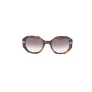 Fendi Vintage Pre-owned Plast solglasgon Brown, Dam