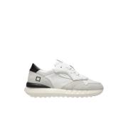 D.a.t.e. Vit Running Sneaker Luna White, Herr