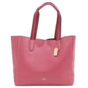 Coach Pre-owned Pre-owned Tyg totevskor Pink, Dam