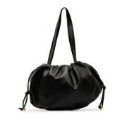 Bottega Veneta Vintage Pre-owned Laeder totevskor Black, Dam