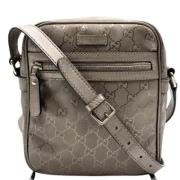 Gucci Vintage Pre-owned Tyg gucci-vskor Gray, Dam