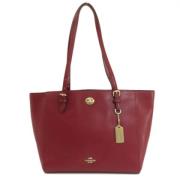 Coach Pre-owned Pre-owned Tyg totevskor Brown, Dam