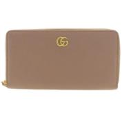 Gucci Vintage Pre-owned Laeder plnbcker Beige, Dam