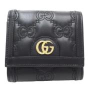 Gucci Vintage Pre-owned Laeder plnbcker Black, Dam