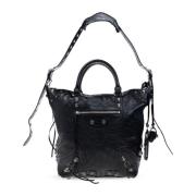 Balenciaga ‘Le Cagole Medium’ Shopper Väska Black, Herr