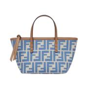 Fendi Mini Roll Beige Violet Sand Blue, Dam