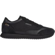 Tommy Hilfiger Svarta Sneakers Cordura Vintermaterial Black, Herr