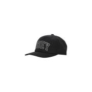 Obey Klassisk Snapback Keps Svart Black, Herr