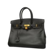 Hermès Vintage Pre-owned Tyg handvskor Black, Dam