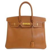 Hermès Vintage Pre-owned Tyg handvskor Brown, Dam