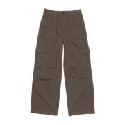 Acne Studios Khaki Cargo Twill Byxor Green, Herr