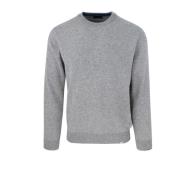 Paul & Shark Grå Crewneck Sweater Regular Fit Gray, Herr