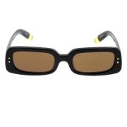 Jacquemus Stiliga solglasögon Black, Unisex