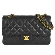 Chanel Vintage Pre-owned Tyg chanel-vskor Black, Dam