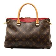 Louis Vuitton Vintage Pre-owned Canvas louis-vuitton-vskor Brown, Dam