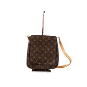 Louis Vuitton Vintage Pre-owned Canvas louis-vuitton-vskor Brown, Dam