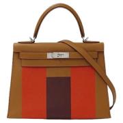 Hermès Vintage Pre-owned Tyg handvskor Multicolor, Dam