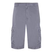 Givenchy Cargo Bermuda Shorts Grå Ss24 Gray, Herr