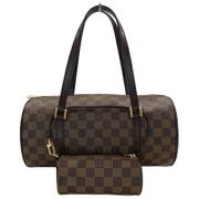 Louis Vuitton Vintage Pre-owned Canvas louis-vuitton-vskor Brown, Dam