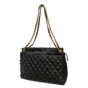 Chanel Vintage Pre-owned Tyg chanel-vskor Black, Dam