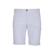 40Weft Bermuda Man Sergentbe_7100 Bw441 White, Herr