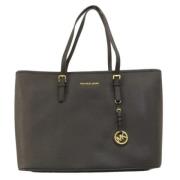 Michael Kors Pre-owned Pre-owned Tyg totevskor Black, Dam