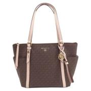 Michael Kors Pre-owned Pre-owned Tyg totevskor Brown, Dam