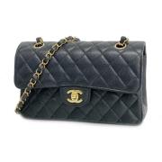 Chanel Vintage Pre-owned Tyg chanel-vskor Black, Dam