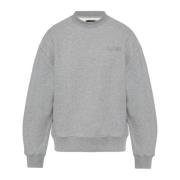 Amiri Sweatshirt med logotyp Gray, Herr